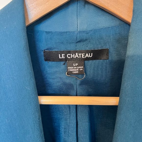 Le Château Women's Indigo Fitted Blazer - Picture 4 of 7